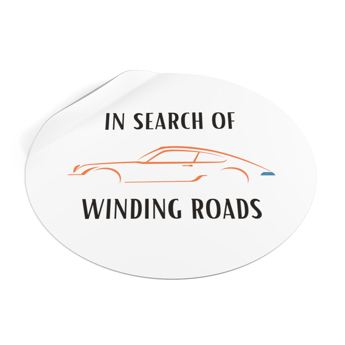 Winding Roads Stickers