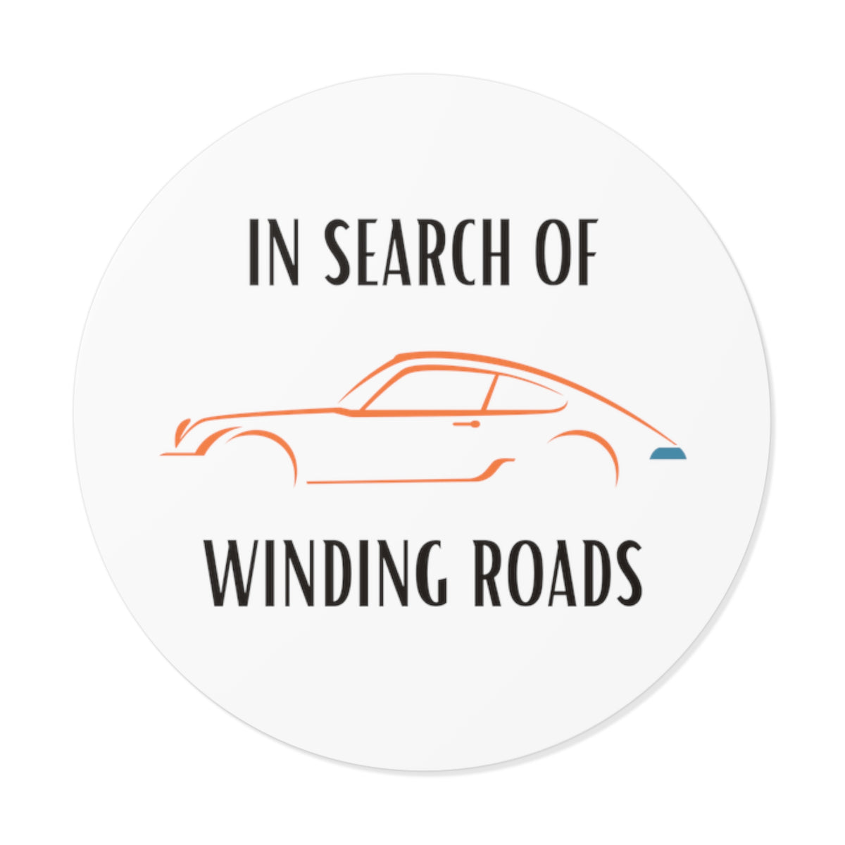 Winding Roads Stickers