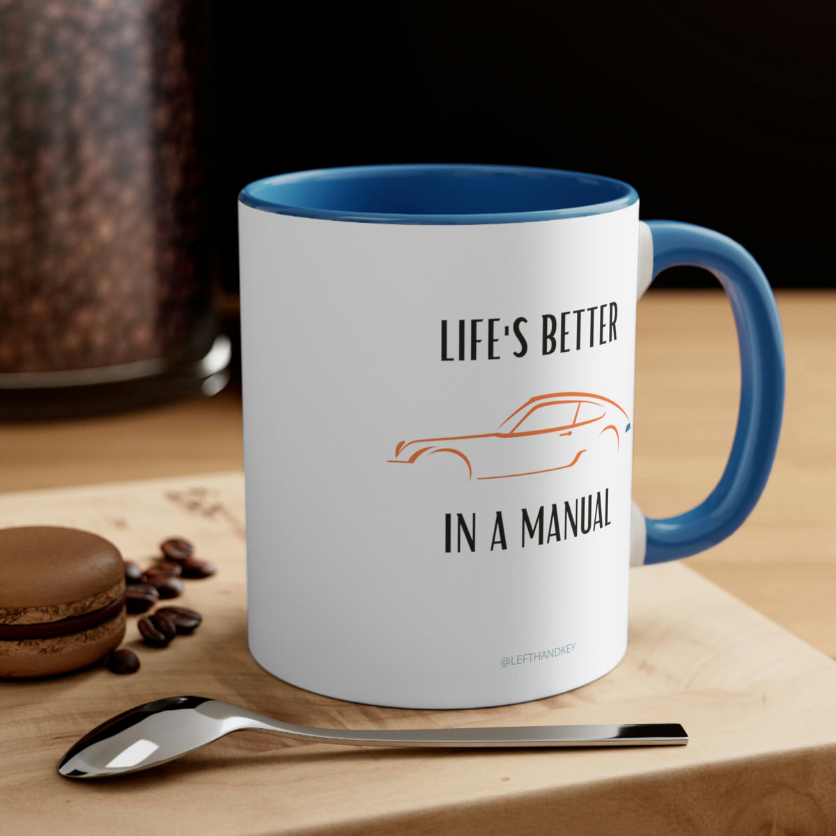 Double-Sided Coffee Mug - Life Is Better - Furesque